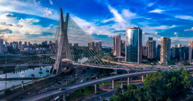 Ponte Estaiada Octavio Frias de Oliveira, em São Paulo